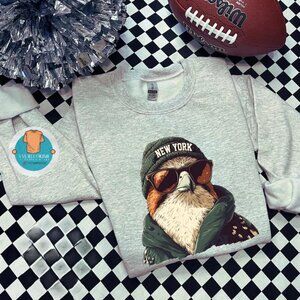 new york giants Spirit Animal Game Day Tailgate Outfit Shirt Sweatshirt Retro